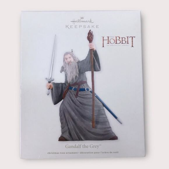 Hallmark Gandalf the Grey Christmas Ornament 2012 Lord of the Rings Hobbit - Picture 6 of 9